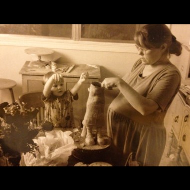 studio shot pregnant